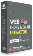 MonocomSoft Web Phone and Email Extractor Logo