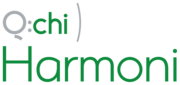 Q:chi ) Harmoni Logo