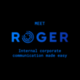 Meet Roger, discontinued Logo