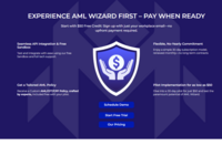 Screenshot of AML Wizard Features.