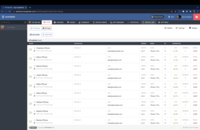 Screenshot of List of devices