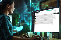 Screenshot of Escreen Content Scheduling