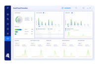 Screenshot of the Email Fraud Prevention Dashboard