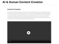 Screenshot of the proprietary SEO editor that can be used for any article that provides an SEO score based on a keyword and the websites that are already ranking on the first page of Google for it.