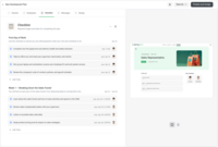Screenshot of development plans