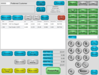 Screenshot of Point of Sale/Order Entry