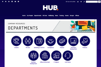 Screenshot of where to create an ordered knowledge base of resources, with custom navigation menus and folders, to organize information.