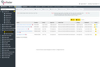 Screenshot of an opened folder with document listing