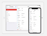Screenshot of the Ragic mobile app