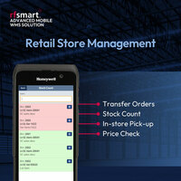 Screenshot of Retail Store Management for NetSuite. Transfer Order, Stock Count, In-store Pick-up, Price Check