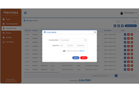 Screenshot of Manage Invoice
