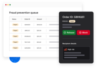 Screenshot of the workflow to flag and review suspicious rewards to stop fraudsters.