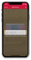 Screenshot of Scanbot MRZ Scanner SDK (App)