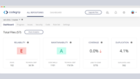 Screenshot of Codegrip Dashboard