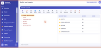 Screenshot of ZSolTech Web Char of Accounts