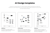 Screenshot of AV Design Templates For Any Type Of Residential Or Commercial Space
