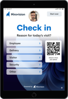 Screenshot of Dynamic QR codes for secure visitor enrolment.