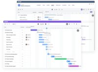Screenshot of Advanced Gantt chart.