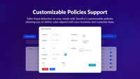 Screenshot of Customizable Policies Support