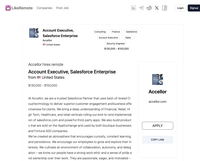 Screenshot of LikeRemote.com - job preview to apply
