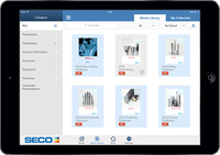 Screenshot of Showcase Media Library