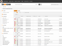 Screenshot of Ticket Grid