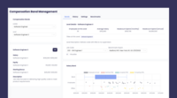 Screenshot of Compensation Band Management