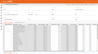 Screenshot of Expanded view of a single product with cost results for each cost bucket at the natural cost level.