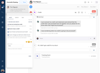 Screenshot of Shelf <> Kustomer Integration