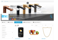 Screenshot of individual vendor store information along product information , review