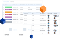 Screenshot of the Gauss Box DMS document management interface.