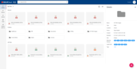 Screenshot of Folder Details - With self-service capabilities, you can enable easy file storage and file sharing across your organization effectively. Enforce information governance policies to ensure compliance with internal and external needs.