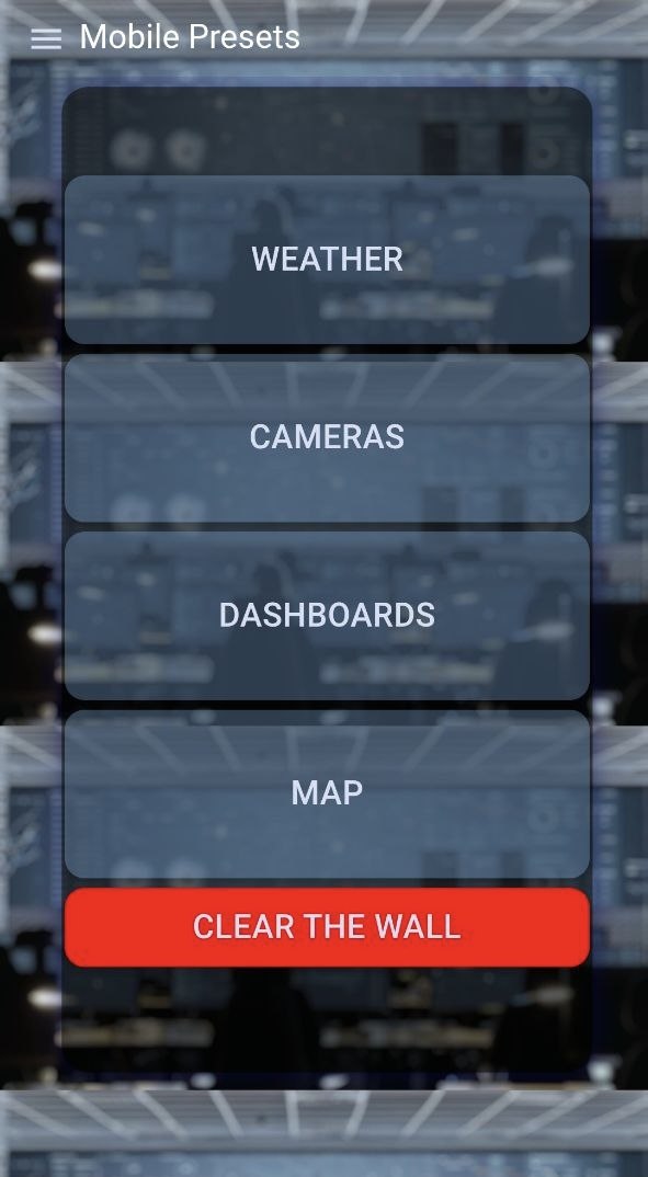 Screenshot of Mobile Presets