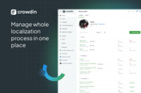 Screenshot of the Crowdin Profile View