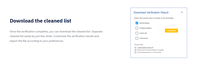 Screenshot of Download Clean Lists