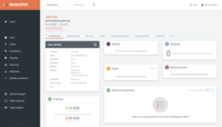 Screenshot of MANGOPAY Dashboard