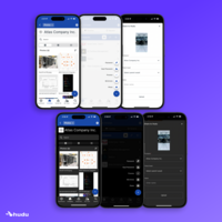 Screenshot of Hudu's mobile app, browser extensions, Hudu Assist, and CW ScreenConnect.