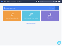 Screenshot of Blackpurl's Guided Sales Experience