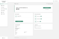 Screenshot of Buildium Resident Center