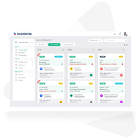 Screenshot of Smart Service Board