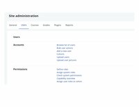 Screenshot of eSkilled LMS Site Administration