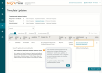 Screenshot of Brightmine® Automated Handbook Management, which is more than a handbook builder. It’s an AI-powered tool to upload, analyze, and maintain handbooks that tracks updates across all 50 states and 130+ localities.