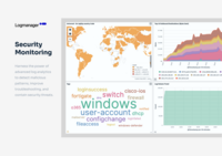 Screenshot of the advanced log analytics that help detect malicious patterns, improve troubleshooting, and contain security threats.
