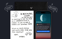 Screenshot of Ravyn helps companies using it for personalized client outreach campaigns to improve conversion rates.

Introducing our first unique engagement product: The Ravyn. Use your insights to type a message and we'll ship a limited edition, handwritten "Ravyn" that wows the toughest clients and creates lifelong customers. By simply tapping their phone on the Ravyn, your client instantly unlocks a one-of-a-kind digital experience that feels like magic.