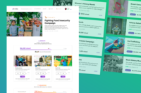 Screenshot of Campaigns can be built around specific nonprofits or new initiatives to spearhead CSR goals launched.