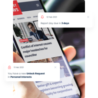 Screenshot of Avoid compliance & legal risks