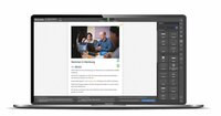 Screenshot of the "What You See Is What You Get" editor for emails, forms and landing pages