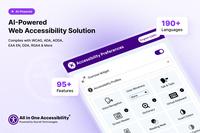 Screenshot of A Web Accessibility Solution for WCAG & ADA improvement