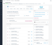 Screenshot of Domotz Configuration Management