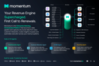 Screenshot of how Momentum drives organizations' revenue engines.